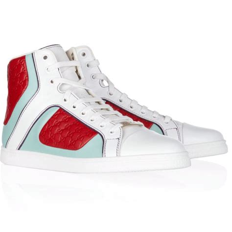 gucci patchwork sneakers.